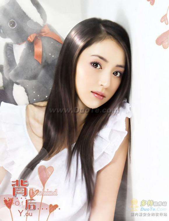 Photoshop教程:为美女打造绚丽多彩的秀发
