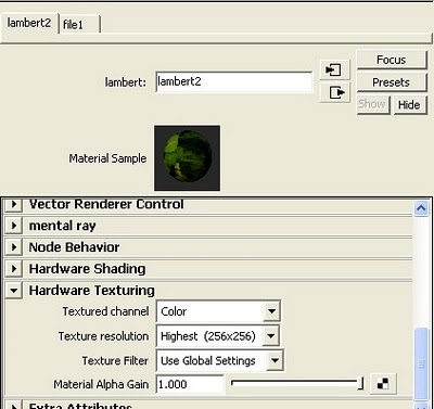 MAYA基础入门小技巧（一）