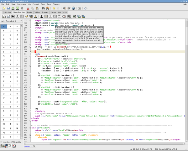 HTML+CSS入门  5 款 Linux 下免费的 CSS 编辑器