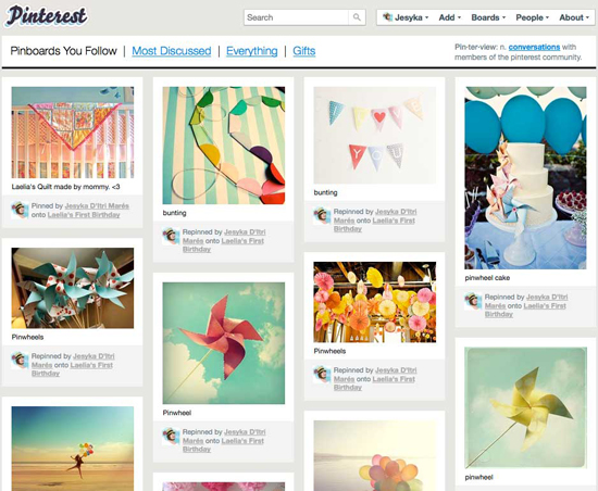 WEB页面设计：Pinterest如何改变传统Web设计风格？